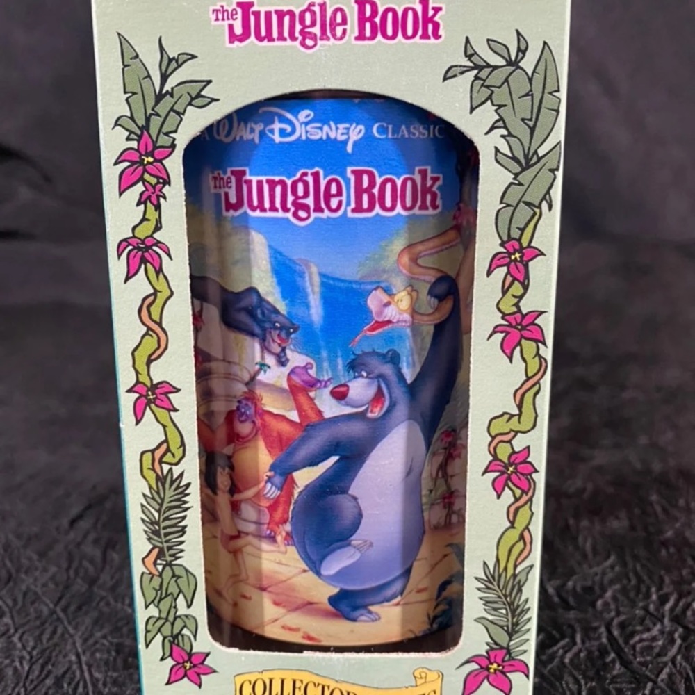 Vintage Collectable Disney glass from Burger King 1994-Jungle Book